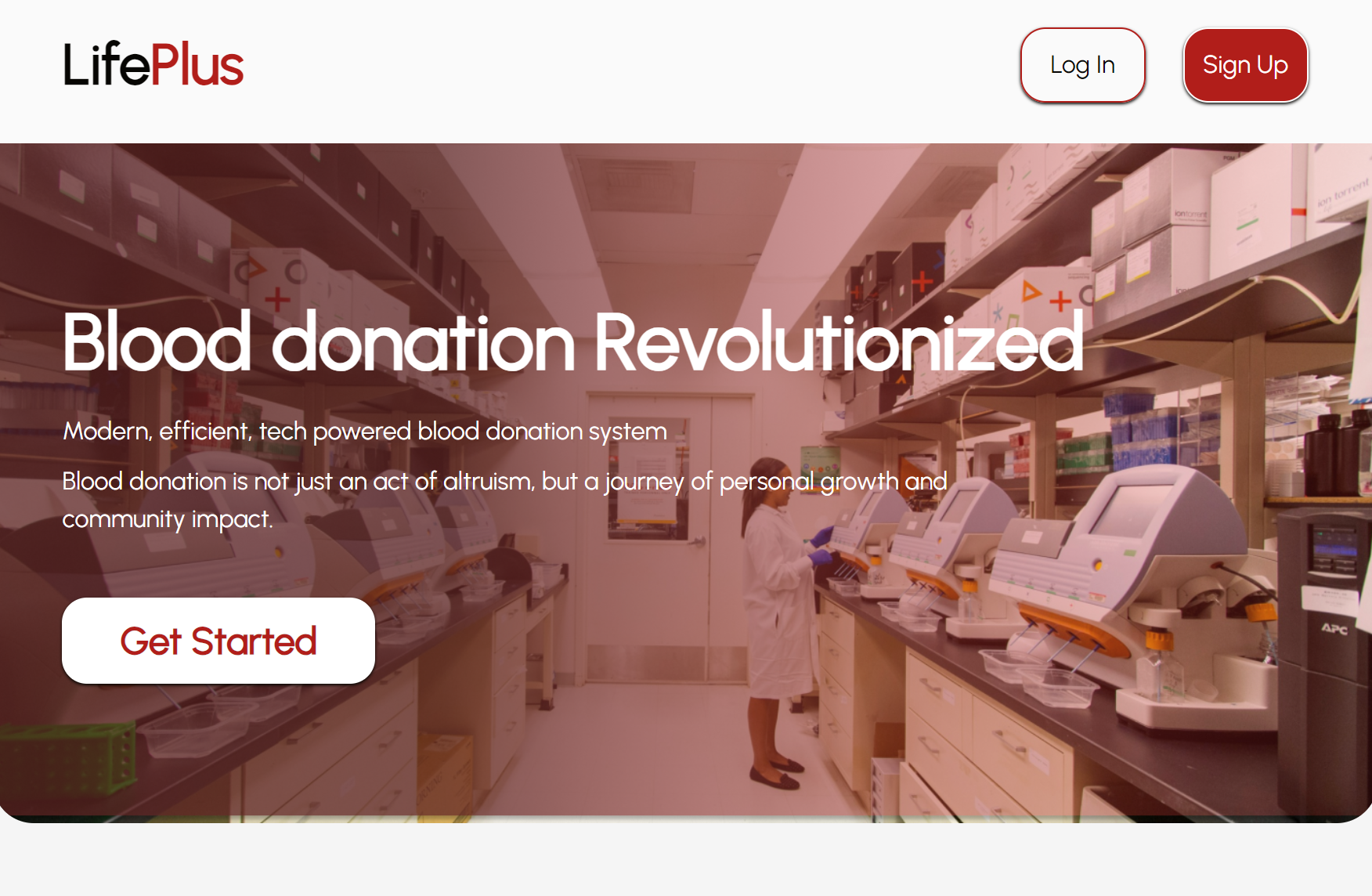 Life Plus Web App